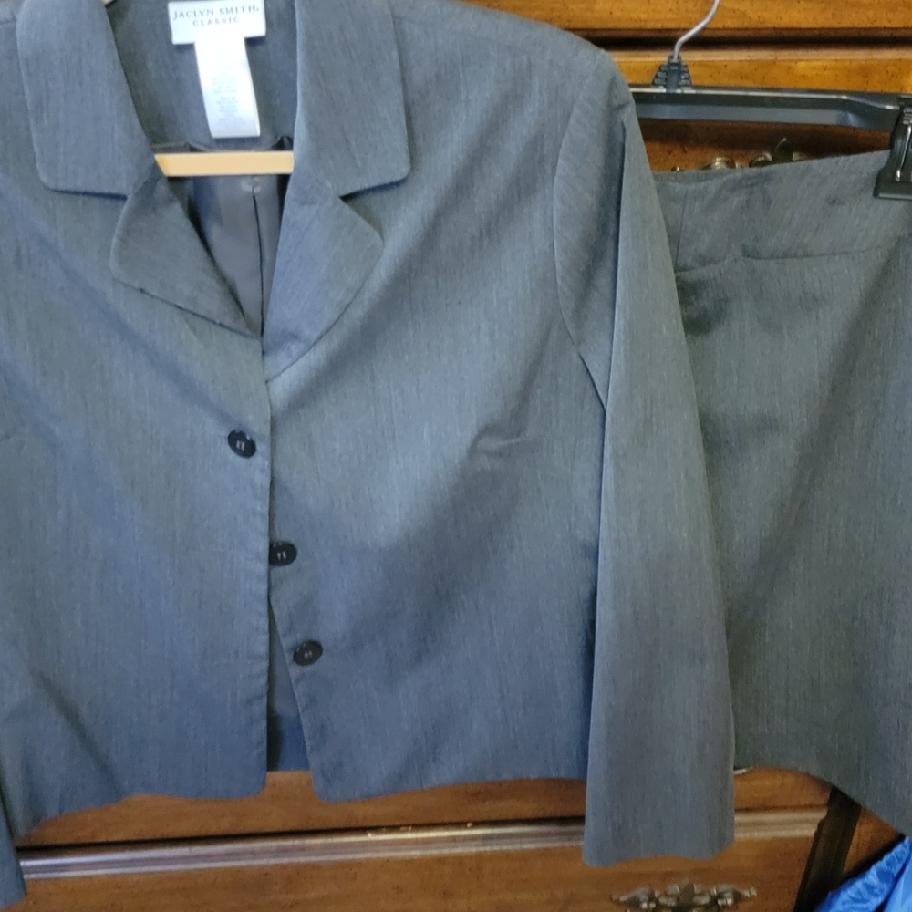 Gray Womens Suit